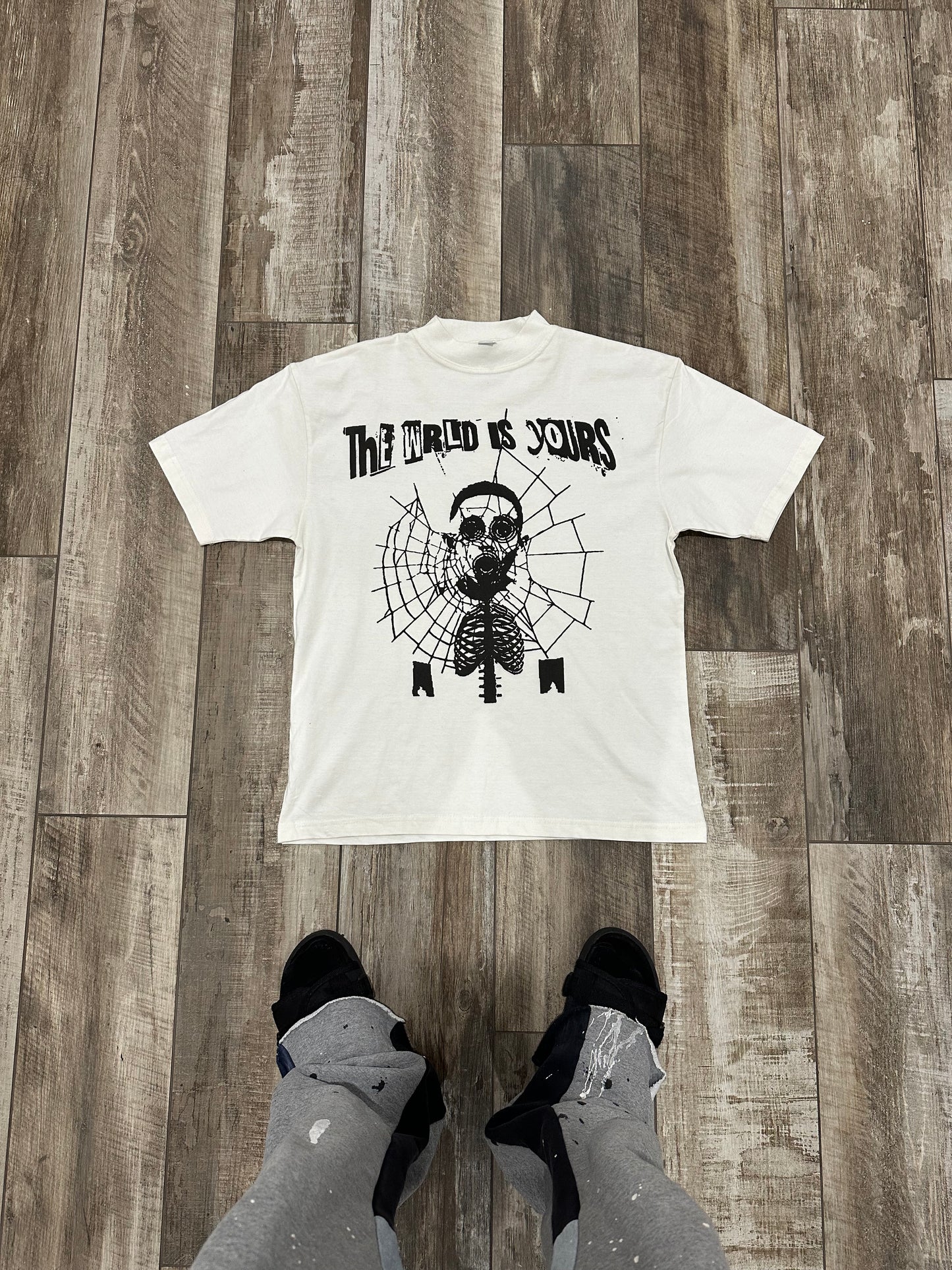 THE WRLD IS YOURS TEE