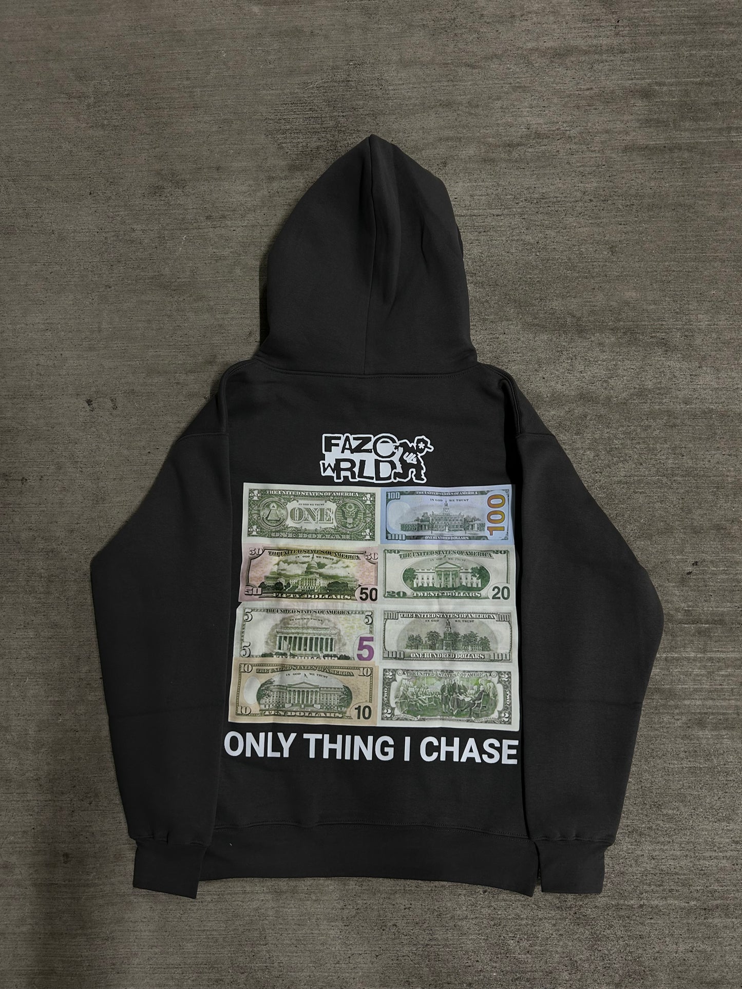 FAZOWRLD ONLY PEOPLE I TRUST HOODIE