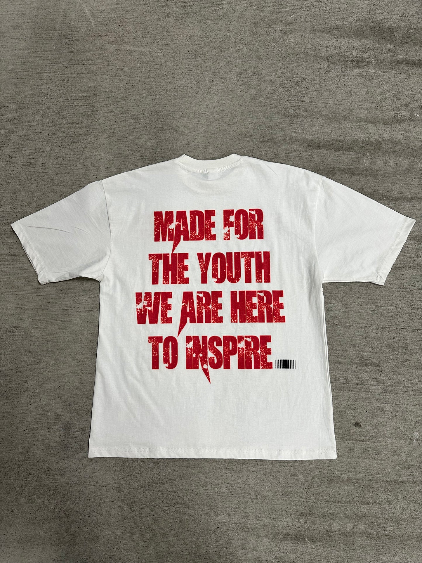 FAZOWRLD MADE FOR THE YOUTH WE ARE HERE TO INSPIRE TEE