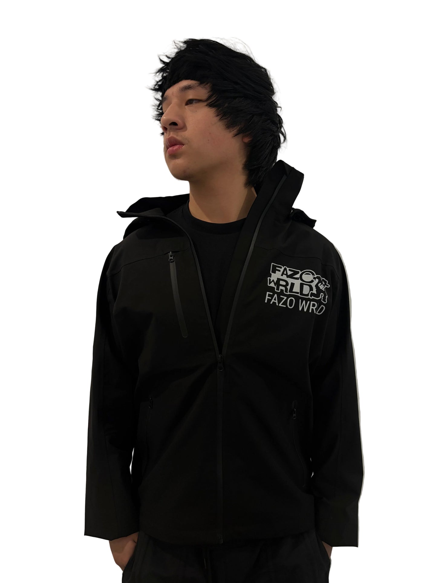 BLACK RAIN JACKET