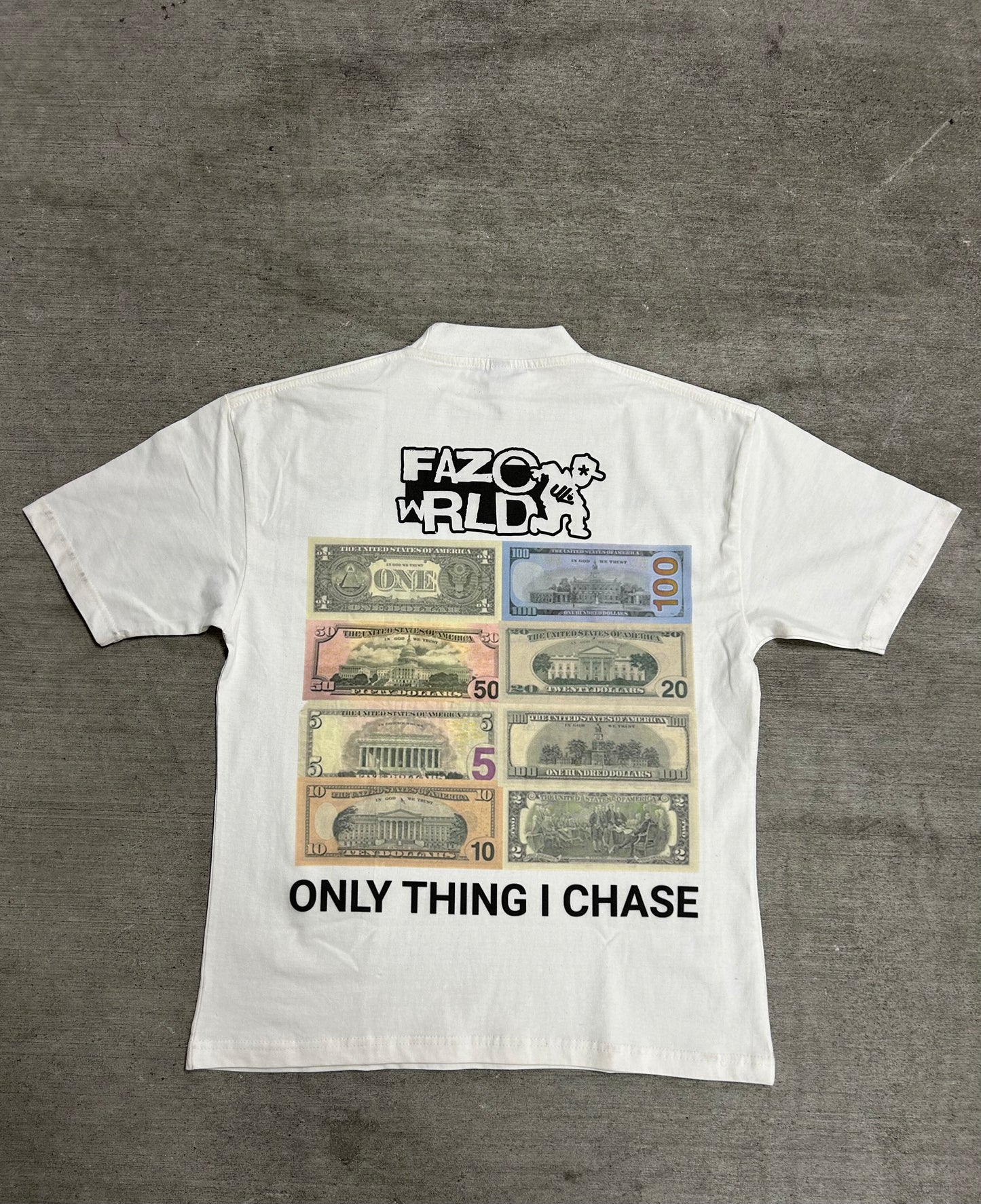 FAZOWRLD ONLY PEOPLE I TRUST TEES