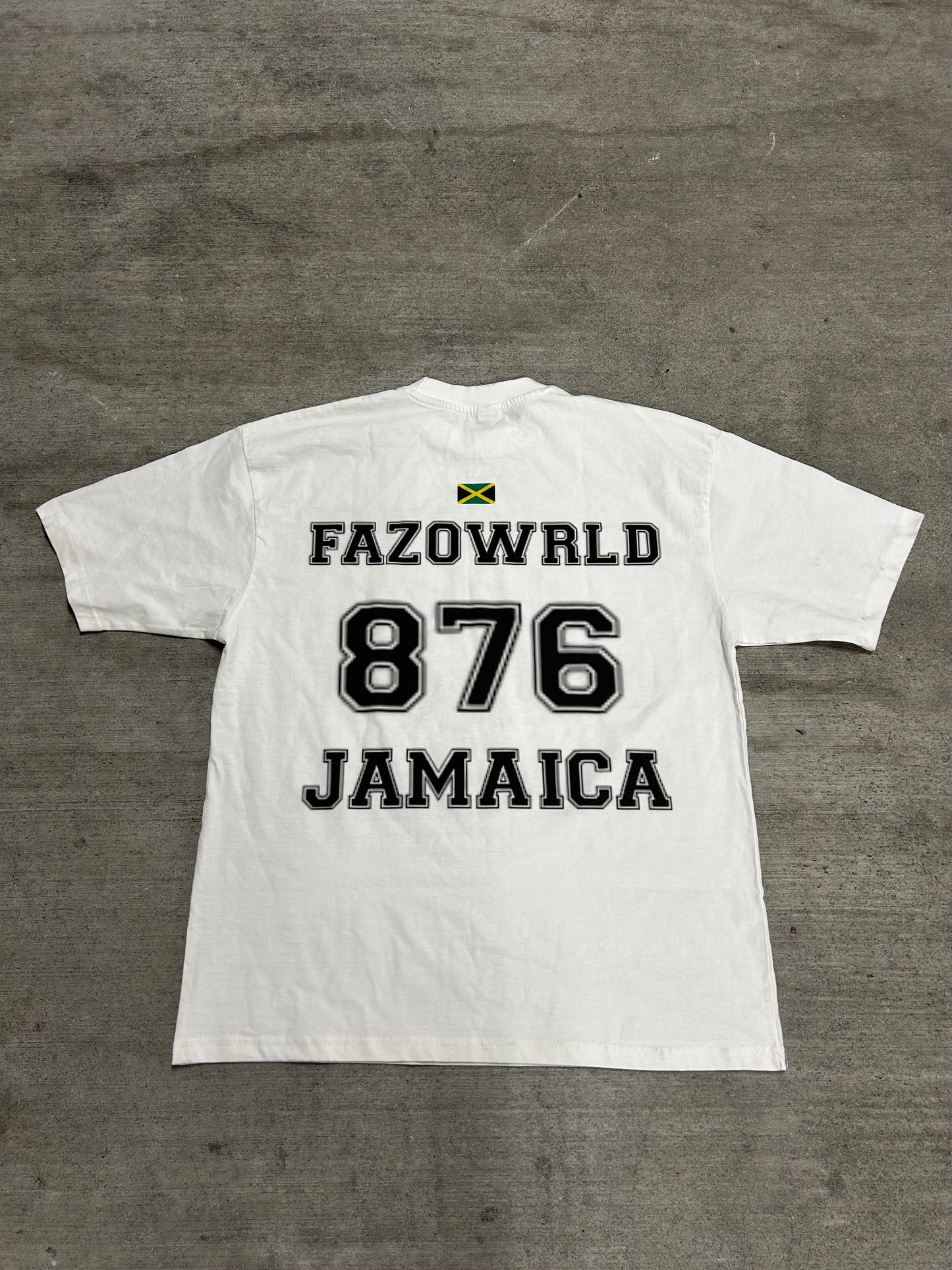 FAZOWRLD 876 JAMAICA TEE