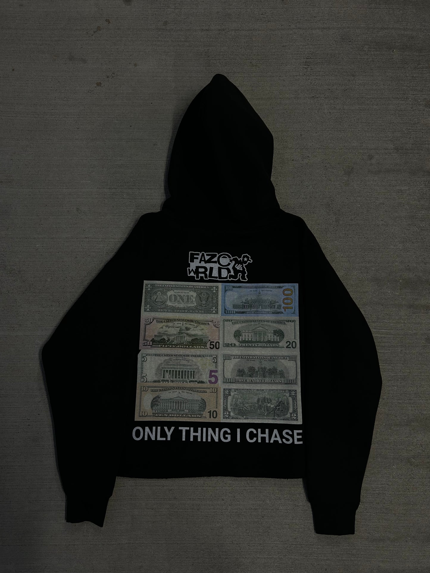 FAZOWRLD ONLY PEOPLE I TRUST HOODIE